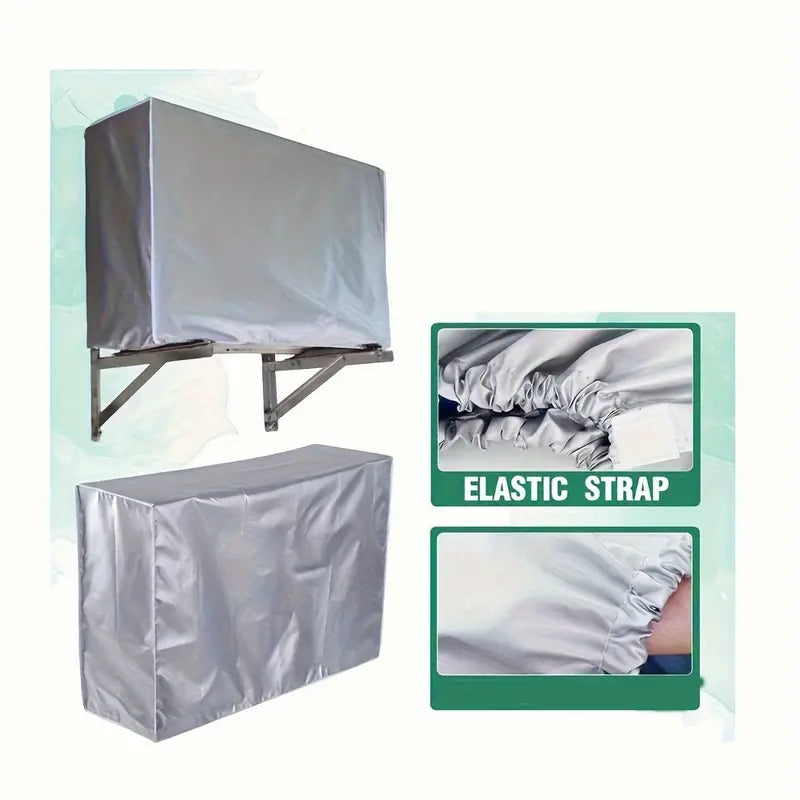 Waterproof AC Cover Set Indoor & Outdoor Split AC Dust Cover (1/1.5/2 Ton)
