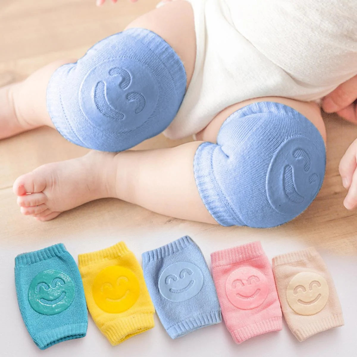 Baby Knee Pads for Crawling - Anti-Slip Protection for Babies