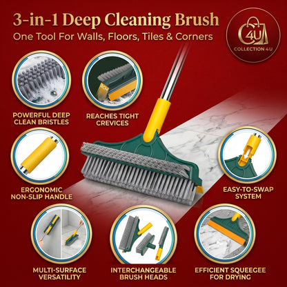 3-in-1 deep cleaning brush 