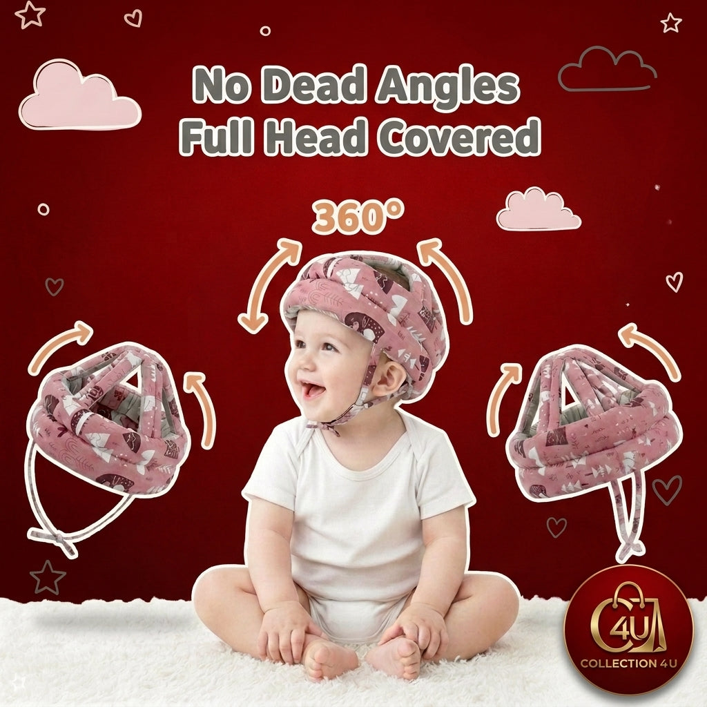 Baby Head Protection Helmet | Anti-Collision Safety Cap for Toddlers