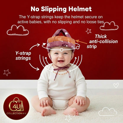 Baby Head Protection Helmet | Anti-Collision Safety Cap for Toddlers