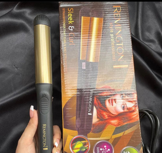 Remington Silk & Care Hair Straightener – Smooth Straight Hair in Minutes