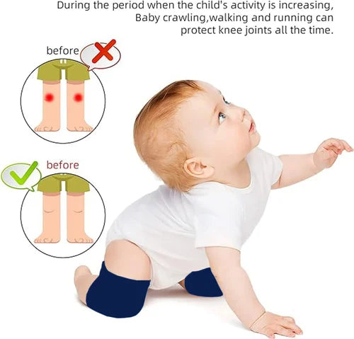 Baby Knee Pads for Crawling - Anti-Slip Protection for Babies