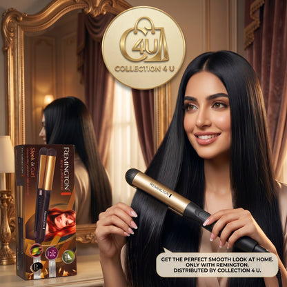 Remington Silk & Care Hair Straightener – Professional Salon-Style Frizz-Free Straightening at Home