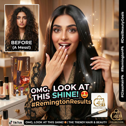Remington Silk & Care Hair Straightener – Professional Salon-Style Frizz-Free Straightening at Home