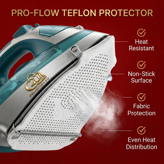 Teflon Iron Cover Protector – Anti-Burn Safe Ironing Sheet for All Clothes & Fabrics